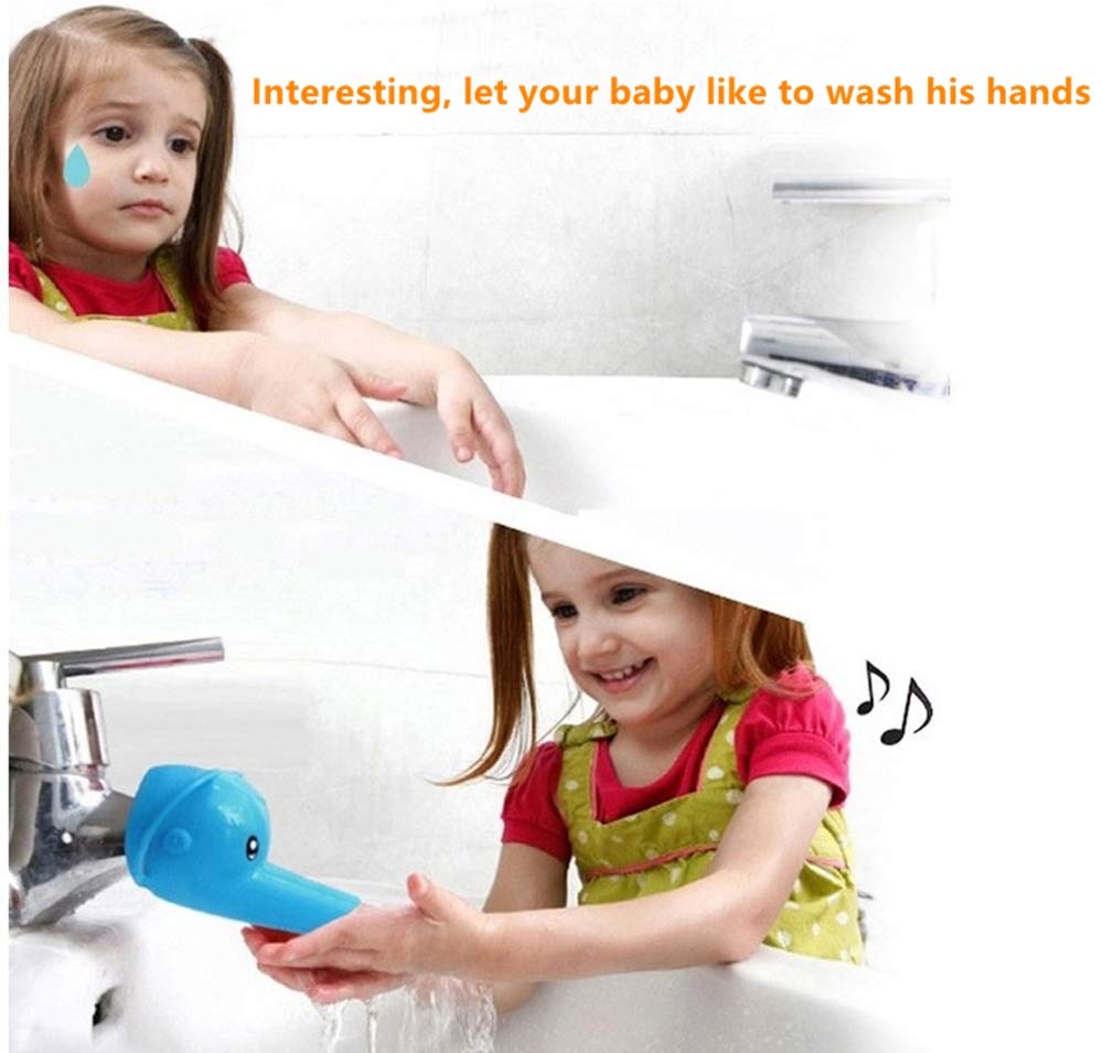 Ogifchen Baby And Children'S Faucet Extension Faucet Guide Sink Extender Long Water Hand Washing Device Water Diverter (3 Packs