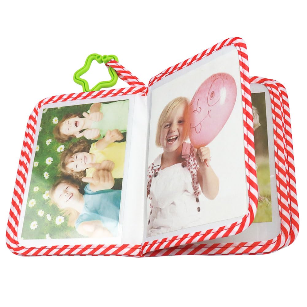 Zuyyon Baby Photo Album Baby Memory Book, Soft Cloth Photo Book First Year Memory Album Shower Gift For Newborn Toddler & Kids,