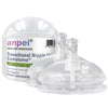 Anpei Straw Cup Straw Transitional Nipples Set Of 2 With Nipple Storage Case Compatible With Comotomo Baby Bottles, 5 Oz And 8 O