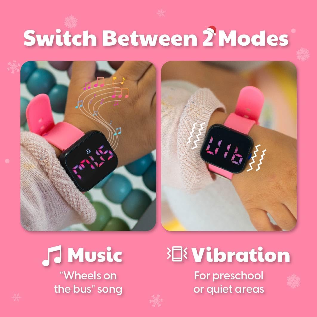 Potty Training Watch For Kids V2 - A Water Resistant Potty Reminder Device For Boys & Girls To Train Your Toddler With Fun/Music