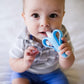 Baby Banana - The Original Blue Banana Toothbrush, Training Teether Tooth Brush for Infant, Baby, and Toddler, Made in America,