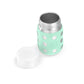 Lifefactory 8-Ounce Stainless-Steel Vacuum-Insulated Wide-Neck Baby Bottle With Flat Cap, Mint (Ls2231Wmi4)
