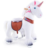 PonyCycle Ride on Horse for Toddlers 2-5 Classic Model U Size 3 White Unicorn Ride on Toys Pony Cycle Riding Unicorn Horse Ridin