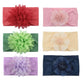 Inheaven 6 Pcs Baby Headbands Circle Bows Knotted Soft Silk Nylon Headwraps For Newborn Infant Toddlers Girl Kids