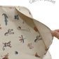 Gzmm Waterproof Baby Bibs,Infant Toddler Long Sleeve Feeding Bib With Food Catcher,Easy Clean & Washable(Cartoon Animal)