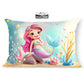 Brizberry Kids Pillow Cushion With Super Soft Fabric | Animal & Cartoon Prints | 12X18 Inches (Design 11)