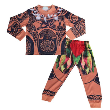 Dressy Daisy Boy'S Ocean Adventure Pajamas Halloween Dress Up Pants Set Costumes Fancy Party Outfit Size 6-7