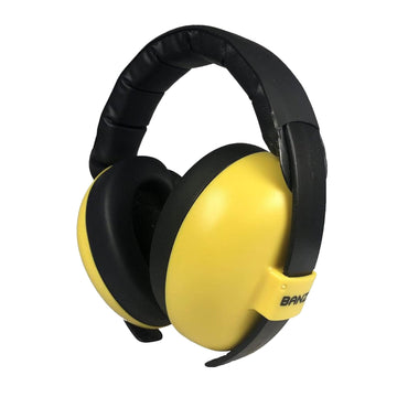 Banz Bubzee Baby Ear Defenders 0-2 Years - Loud Noise Canceling Baby Headphones & Toddler Ear Muffs, Size Adjustable