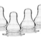 Nuby 4-Pack Standard Neck Fast Flow Nipples