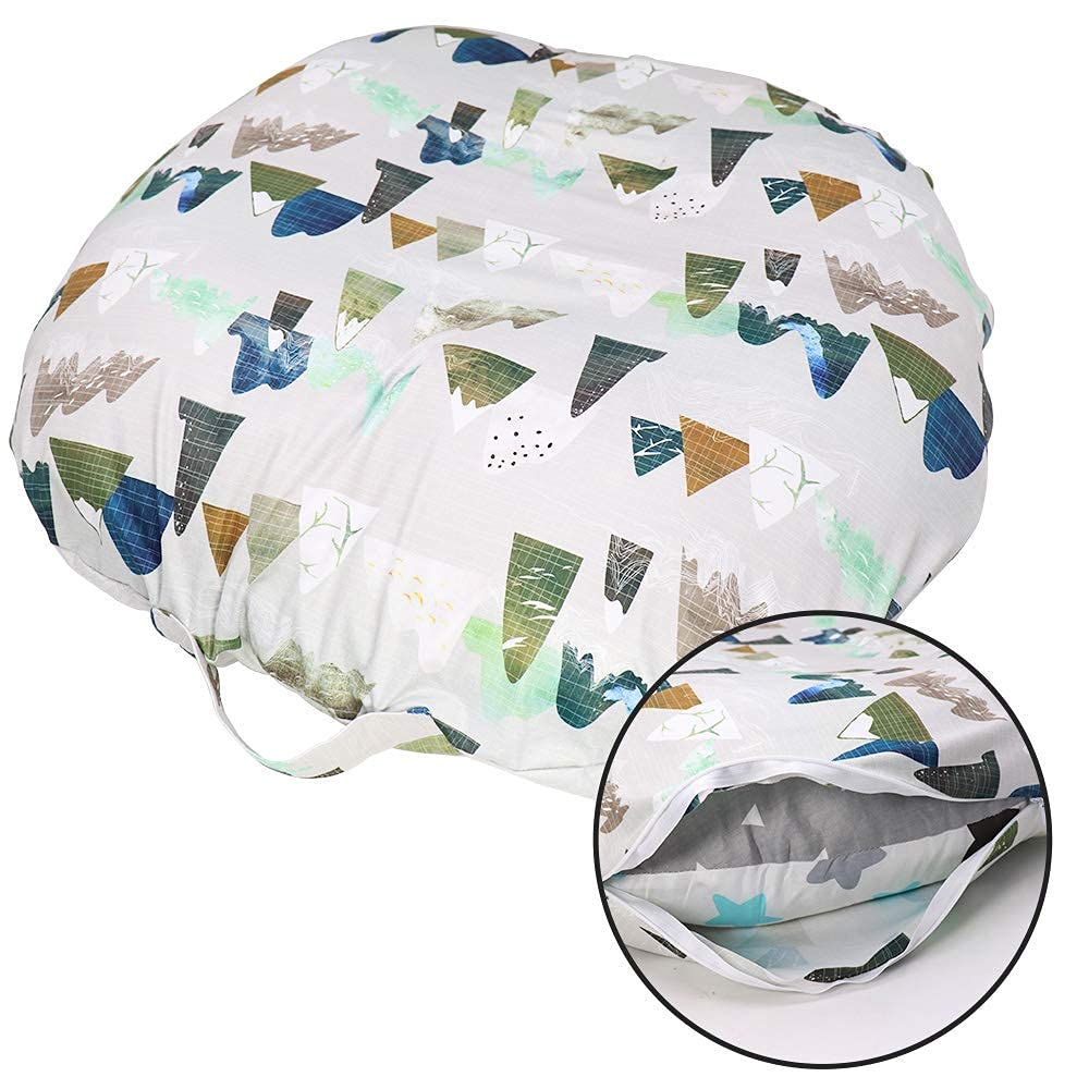 Tanofar Mountains Newborn Lounger Pillow Cover, Lounger Cover For Boys Girls, Snugly Fit Infant Lounger For Baby, Infant Removab
