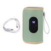 Sydl Portable Bottle Warmer Milk Breast Milk Bottle Heater For Business Trip Home Green| Bottle & Food Warmers| Feeding