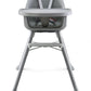 HARPPA 2 in 1 Baby High Chair for Babies and Toddlers, Convertible High Chairs with Removable Double Tray, Waterproof PU Seat Cu