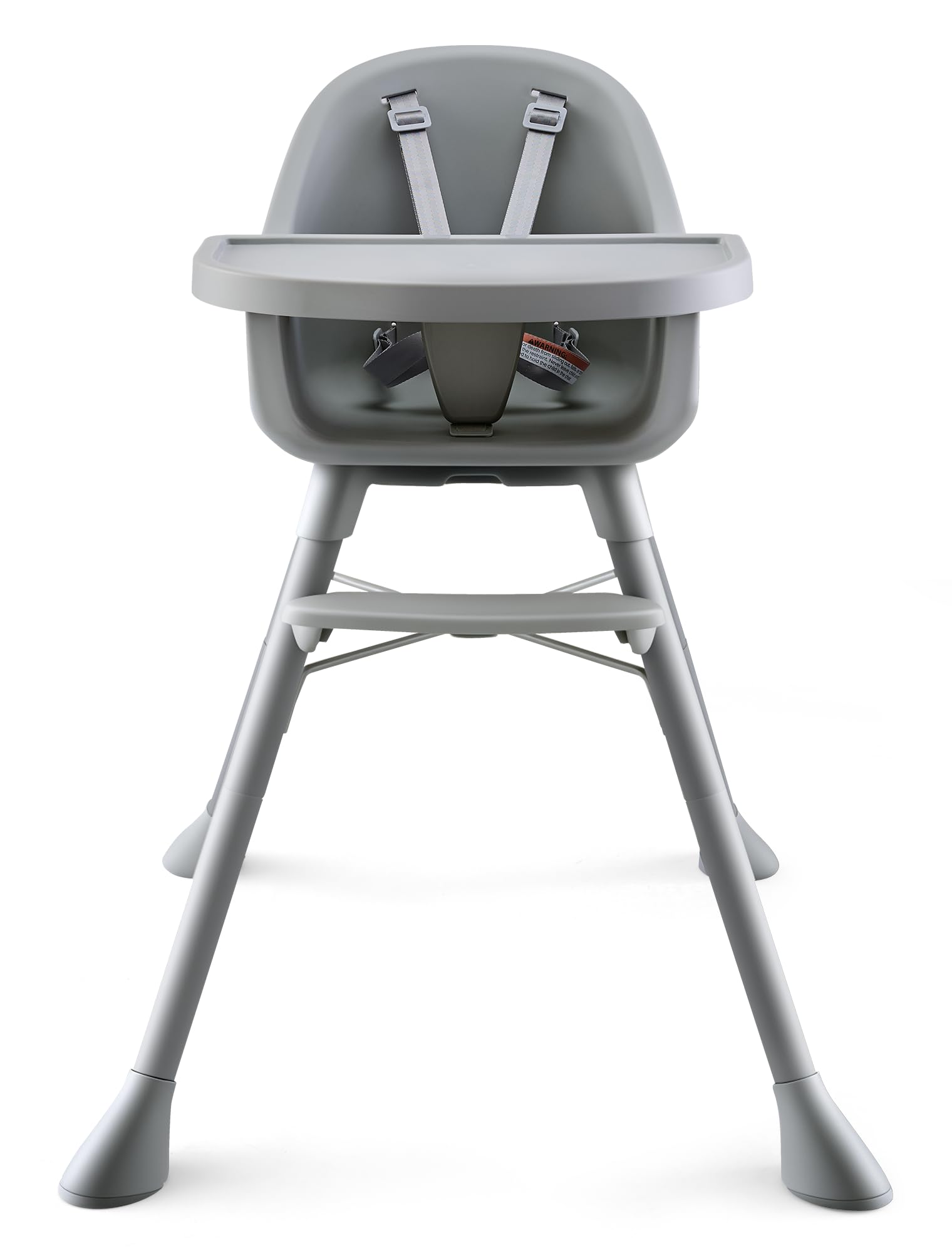 HARPPA 2 in 1 Baby High Chair for Babies and Toddlers, Convertible High Chairs with Removable Double Tray, Waterproof PU Seat Cu