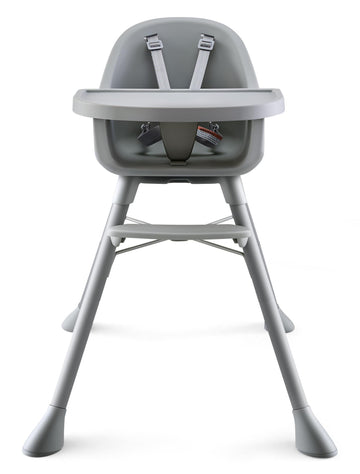 HARPPA 2 in 1 Baby High Chair for Babies and Toddlers, Convertible High Chairs with Removable Double Tray, Waterproof PU Seat Cu