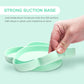 Grabease Baby Plates And Bowls Set - Essential Baby-Led Weaning Supplies For Portion Control And Self-Feeding - Suction Bottoms