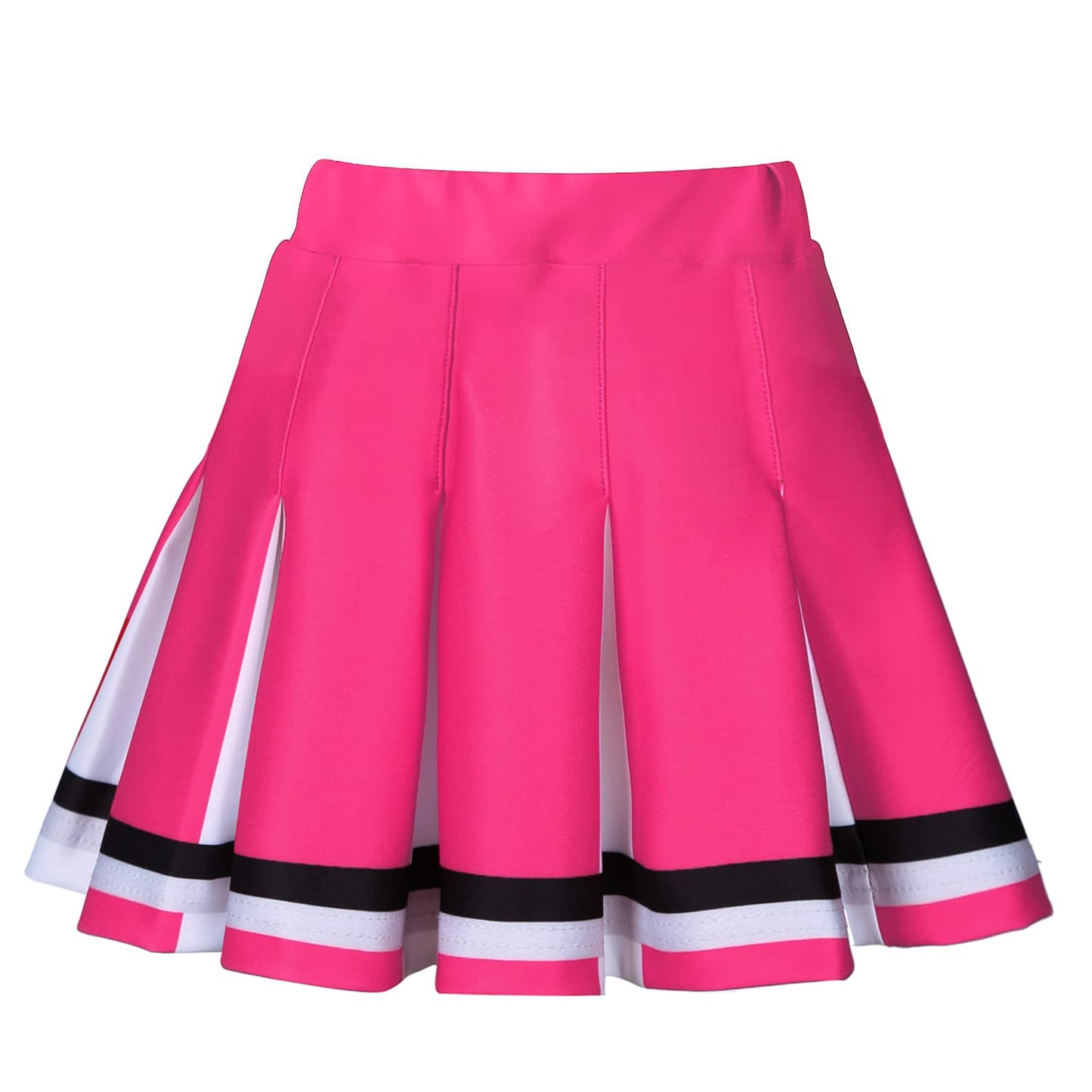 Koatobbor Girls Cheerleader Costume Cheerleading Outfit Dress For Halloween Party Birthday Gift 3-9Years (3-4 Years, Pink)