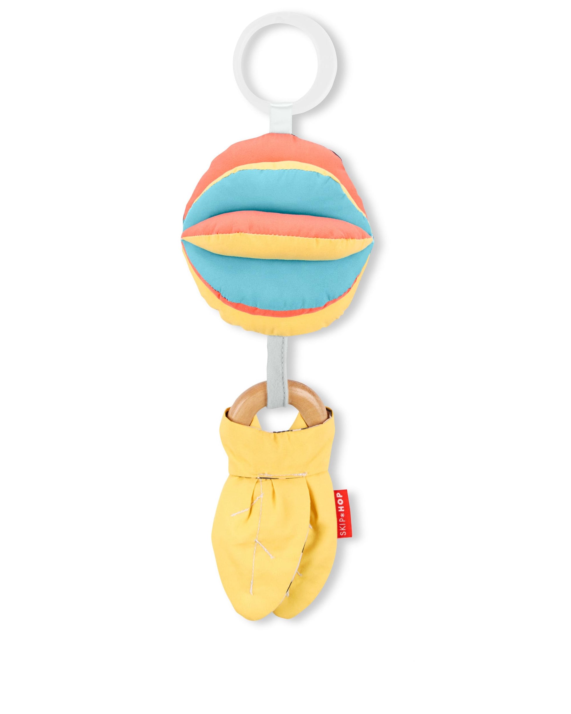Skip Hop 3-in-1 Baby Activity & Teether Stroller Toy, Montessori Inspired 3-in-1 Stroller Toy