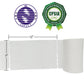 Rayon Unscent Diaper Liners- Fragance Free and Chlorine Free(4PK) 400 Count by BlueSnail(White)
