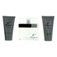 Salvatore Ferragamo F by Salvatore Ferragamo for Men - 3 Pc Gift Set 3.4oz EDT Spray, 2.5oz Shower Gel, 1.7oz After Shave Balm