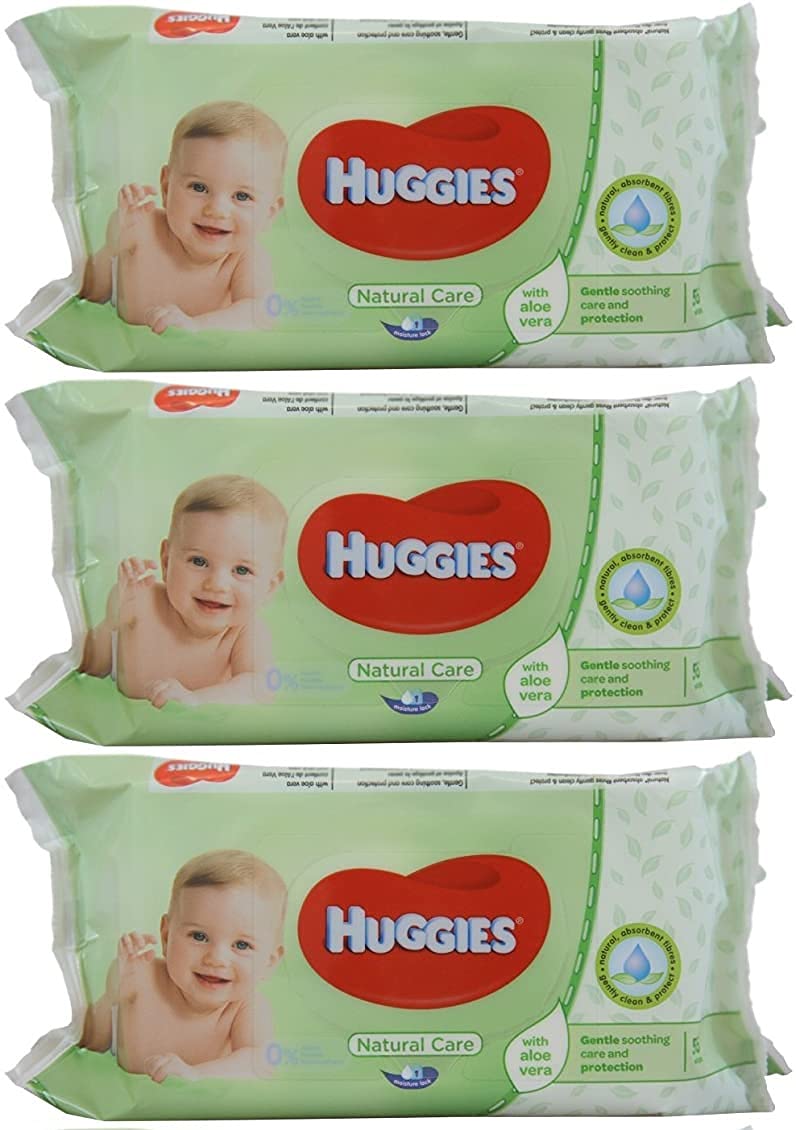 Natural Care Baby Wipes, Sensitive, 3 Packs Of 56 (168 Ct)