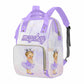 M Yescustom Personalized Diaper Bag With Name, Custom American Cute Baby Princess With Crown Waterproof Nylon Mommy Nursing Dayp