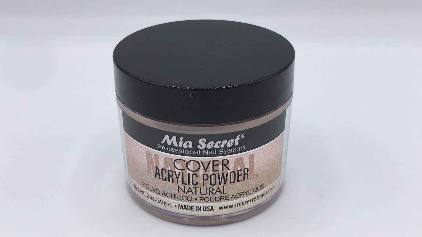 Mia Secret Professional Nail System Cover Acrylic Powder New Item 2020 ! (2Oz Cover Natural)