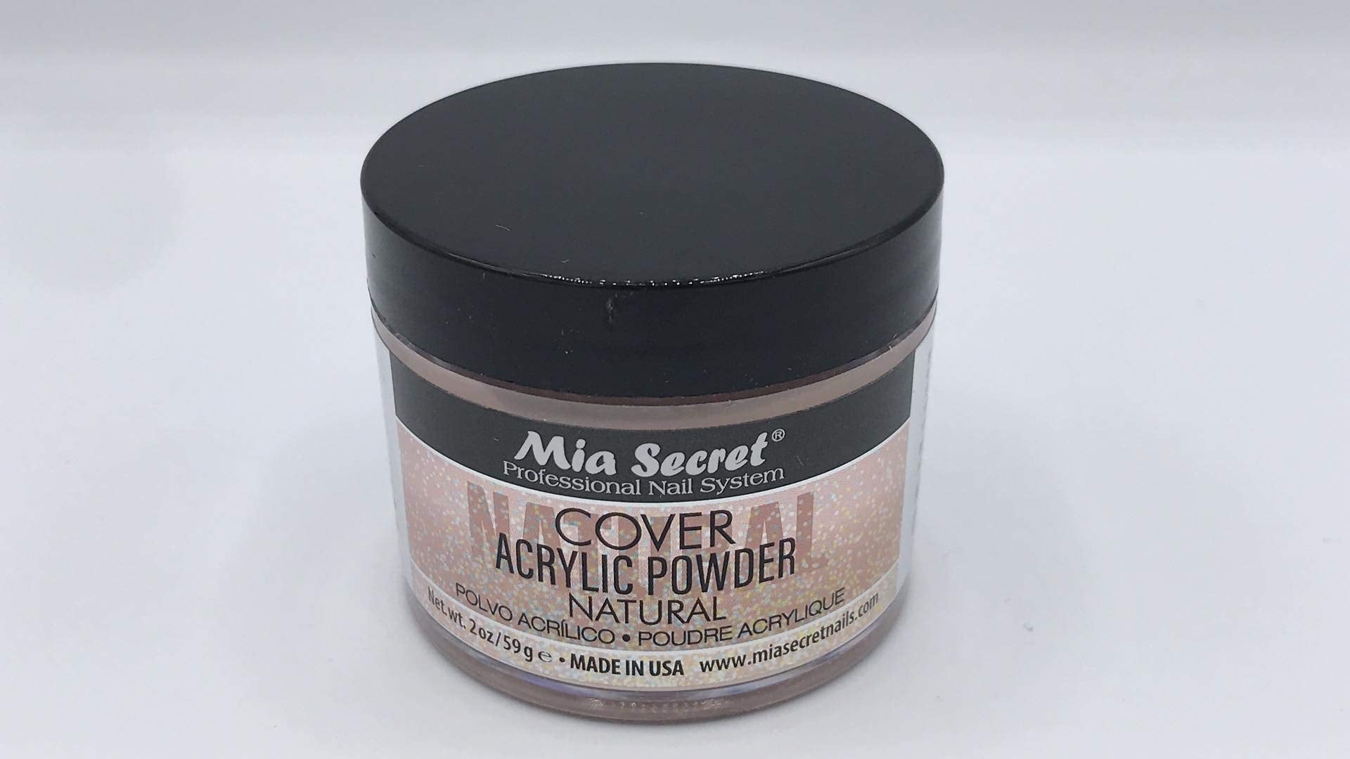 Mia Secret Professional Nail System Cover Acrylic Powder New Item 2020 ! (2Oz Cover Natural)
