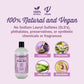 All Natural Bubble Bath And Wash - Mild Gentle Soap Liquid W Lavender, Chamomile, Shea Butter | Lightly Scented For Baby, Toddle