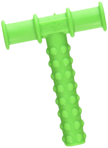 Chewy Tubes Silicone Knobby Texture For Toddler (Green)
