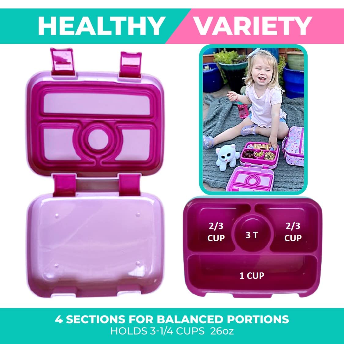 Kinsho Bento Lunch Box For Kids With Thermal Food Jar For Hot Food Soup, Insulated Lunch Bag And Ice Cold Pack Set, Stainless St