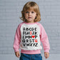Aqylxlhh Kids Valentines Day Sweatshirt Toddler Girl 7T Abc I Love U Heart Graphic Shirt Little Boys Long Sleeve Pink Outfit Top