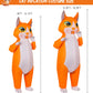 M Mh Zone Inflatable Cat Costume For Kids Funny Halloween Costumes Cosplay Fantasy Blow Up Costume Orange White