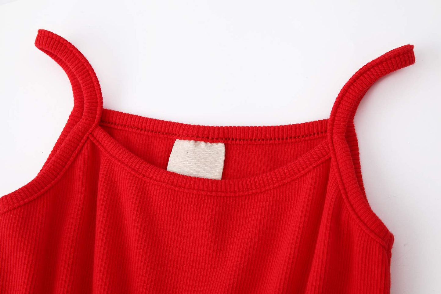 Lyxiof Toddler Tutu Dress Baby Girls Tulle Sleeveless Princess Party Sundress Red 18 Months