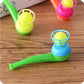 Jinshining 3pcs Random Color Floating Blow Pipe Balls Game Toys, Stress Reliever Balance Blowing Toys for Adults Funny Party Sup