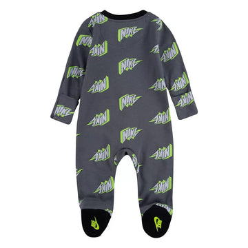 Nike Baby Boy'S Thunder Block Footed Coverall (Infant) Smoke Grey 6 Months
