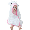 Michley Unisex Baby Animal Hooded Bath Towel Soft Cotton Beach Swimming Bathrobe For 0-6T, Cow