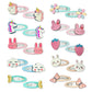 Glitter Hair Clips for Girls Accessories - 10 Pairs 20 Pcs Sparkly Non-Slip Metal Snap Clip, Hair Barrettes for Women, Baby Girl