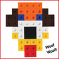edxeducation Linking Cubes - Set of 100 - Connecting and Counting Snap Blocks for Construction and Early Math - For Preschool an