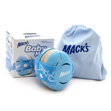 Mack'S Baby Muffs | Baby Ear Muffs Noise Protection | High Nrr - 17 Decibels | Noise Cancelling Headphones For Babies & Toddlers