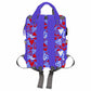 Customized School Bag With Name, Large Capacity Waterproof Diaper Bag, Cool Boy Print Monogram Nappy Backpack With Thermal Pocke