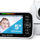Goodbaby Baby Monitor With Camera And Audio - No Wifi, Remote Pan-Tilt-Zoom, Night Vision, Temperature Sensor, 2-Way Talk, 8 Lul