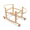 ChengFu Moses Basket Stand, Bassinets Stand, Wooden Rocking Moses Baskets Stand for Baby Bassinets, Mose Basket Bassinet Stand A