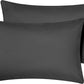 Hriksh Travel Pillow Case 12X18 Size Pack Of 2 Pieces 100% Egyptian Cotton Zipper Closure 500 Thread Count Toddler Pillowcase Fi