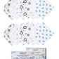 BABBY NEST Combo Washcloth, in Super Soft and Absorbent 100% Cotton Cloth Provides a Soothing Touch for Your Little ones.Color M