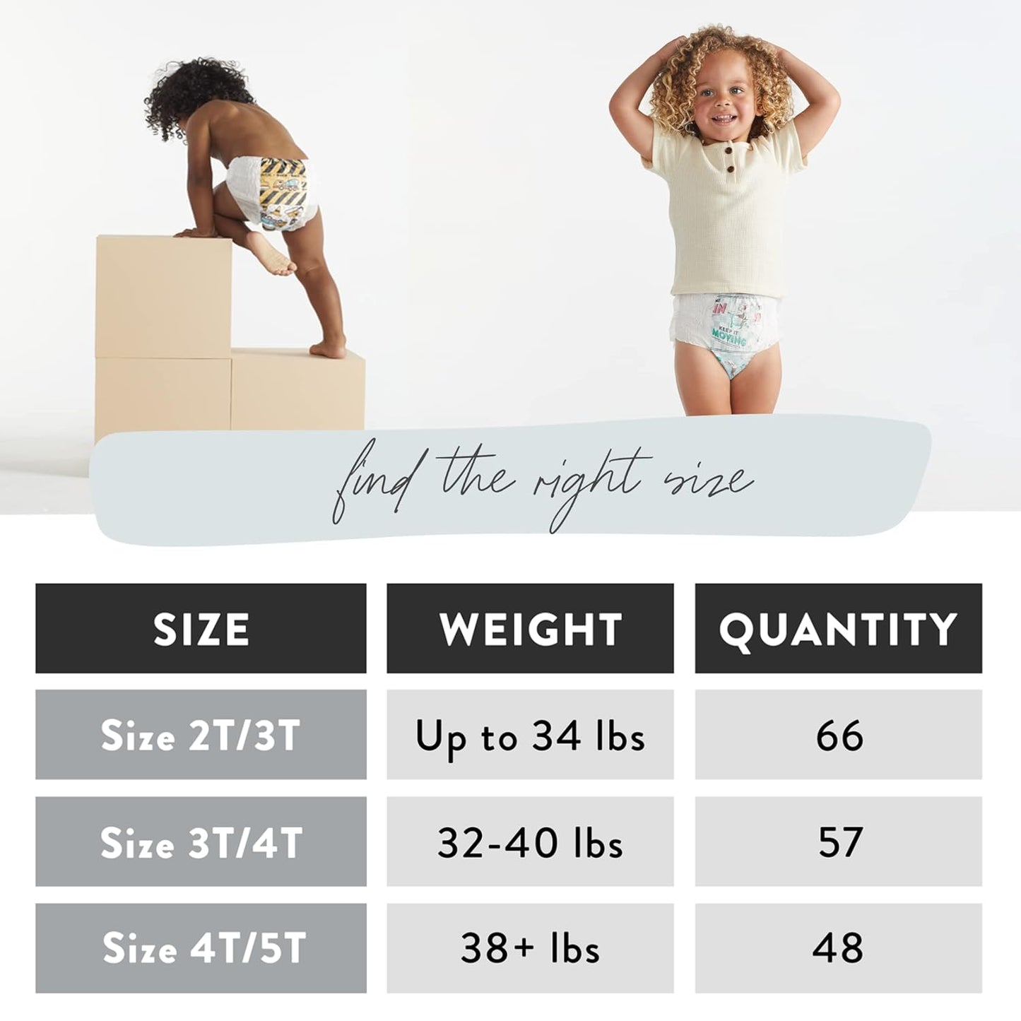 The Honest Company Clean Conscious Training Pants | Plant-Based, Sustainable Diapers | Magical Moments + Butterfly Kisses | Size