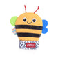 Nuby Happy Handimals Teething Mitten- Bee