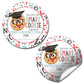 You Are One Smart Cookie Sweet Treat Themed Valentine Party Favor Sticker Labels For Kids, 40 2' Party Circle Stickers By Amand