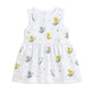 The Boo Boo Club Organic Cotton Frock For Girls | Soft Muslin Baby Dress | 1824 Months Toddler Summer Outfit | Sleeveless Knee