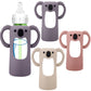 BUSOHA 3 Pack Koalas Silicone Sleeves for Dr. Browns Glass Baby Bottles - Drop Protection Baby Bottle Sleeves Compatible with D