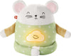 Fisher-Price Toddler Toy Meditation Mouse, Mindfulness Plush with Guided Relaxation Exercises, Music & Lights for Kids Ages 2+ Y